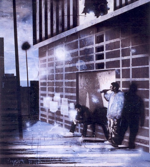 Henning Kles, Bravo Rio
2006, Oil and paint on canvas