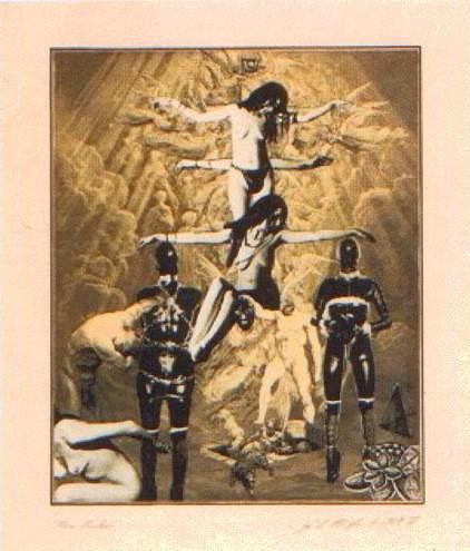 Genesis Breyer P-Orridge, Thee Priestess
1989, from The Correct Sadist series, Mixed Media